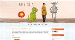 Desktop Screenshot of kateklim.com